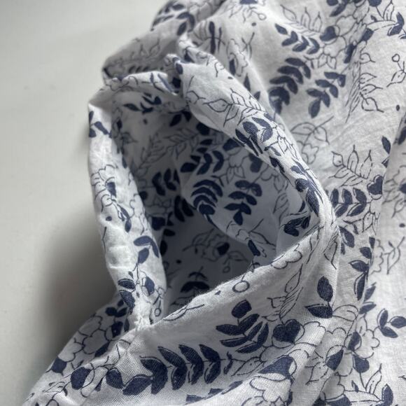 Cleobella Nevah Dress Large Ruffle Floral Pockets Prairie Cottage Puff Sleeve - Picture 7 of 11